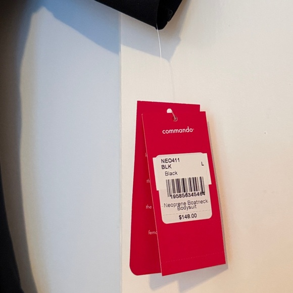 NWT Commando Black Bodysuit with Half Sleeves - Picture 8 of 8